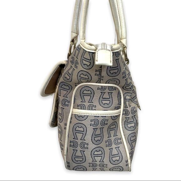 Etienne Aigner Monogram Tote Bag - Picture 6 of 13